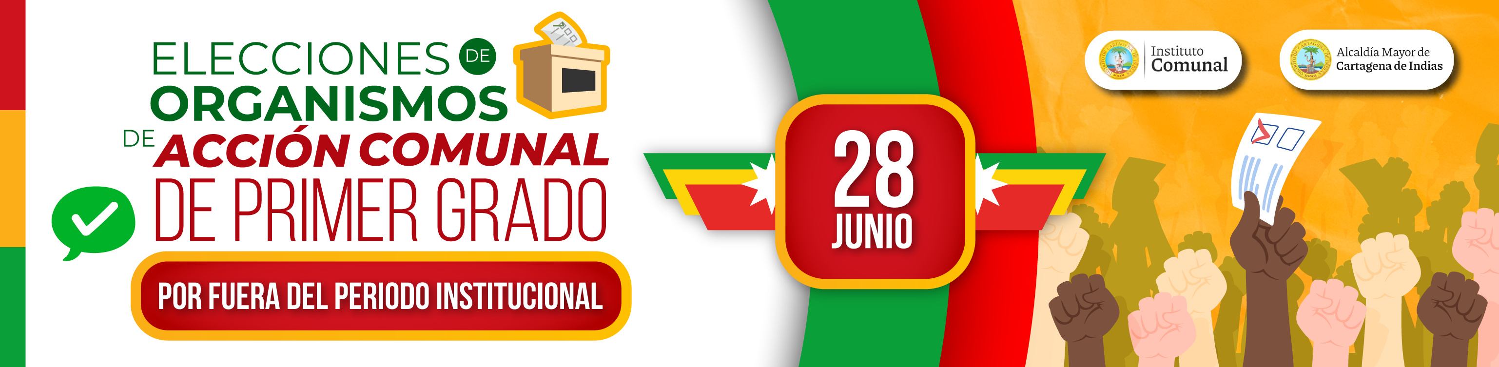 Votación 28 de junio de 2026